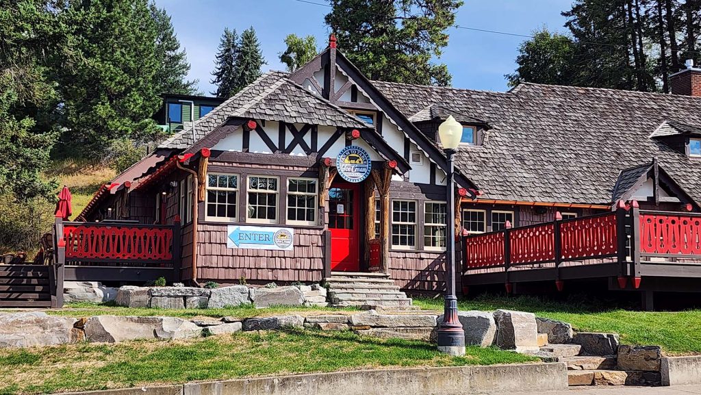 farm to table ice cream Bigfork Mt.